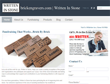 Tablet Screenshot of brickengravers.com